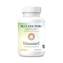 Dr Clark Vitamin C συμπλήρωμα 1000mg - Χωρίς γλουτένη, υποστήριξη ανοσίας, ισχυρό αντιοξειδωτικό, υποστηρίζει τη λειτουργία του εγκεφάλου, προωθεί το σχηματισμό και την επισκευή ιστού, 100 κάψουλες Ζελατίνη
