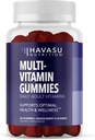 Multivitamin Gummies for Adults - Καθημερινή Gummy με βιταμίνη C, D, και ψευδάργυρο για άνδρες και γυναίκες - 60 Count - GLP-1 Διατροφική Υποστήριξη για Βέλτιστη Υγεία και Ευεξία - 1 μήνα προσφοράς, Μικτή Γεύση Berry