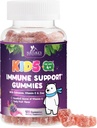Ανοσοποιητική υποστήριξη Gummies για τα παιδιά με βιταμίνη C, ψευδάργυρος & εχινάκεια - Παιδική καθημερινή ανοσοποιητική υγεία υποστήριξη Gummy συμπλήρωμα, Ηλικίες 4 και Up, Natures Παιδικές βιταμίνες Χωρίς γλουτένη & μη-GMO - 120 Gummies