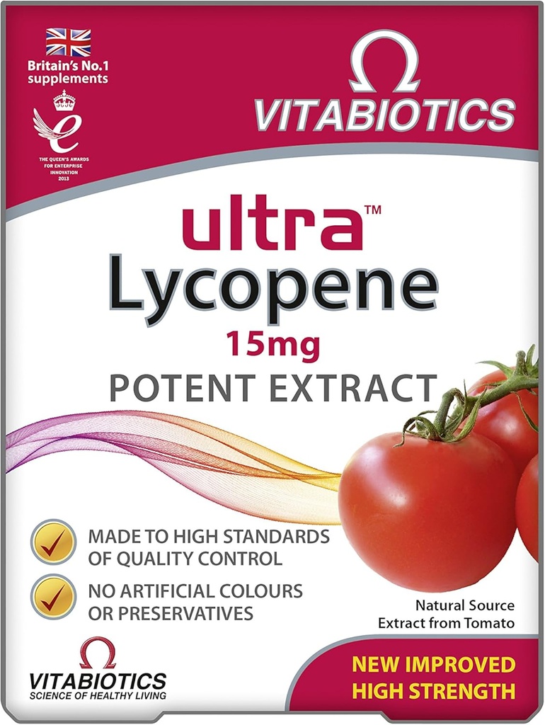 Ultra Lycopene Tabletισκία - Συσκευασία των 30 Tabletισκίων