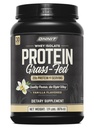 ONNIT Grass Fed Whey Isolate Protein Powder, Vanilla Flavor, Whey Protein Powder Dietary συμπλήρωμα για την υποστήριξη μυϊκής αύξησης και αποκατάστασης προπόνησης, 30 υπηρεσίες ανά Tub, 30,7 oz