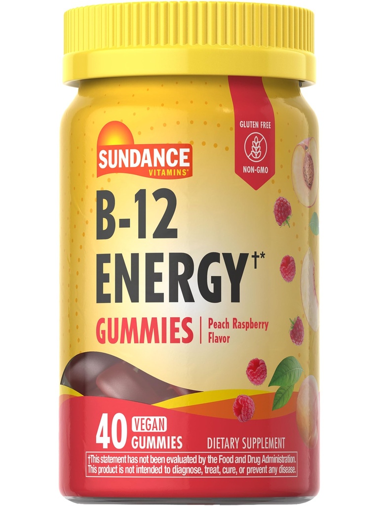 Sundance Βιταμίνη B-12 Ενέργεια Gummies 