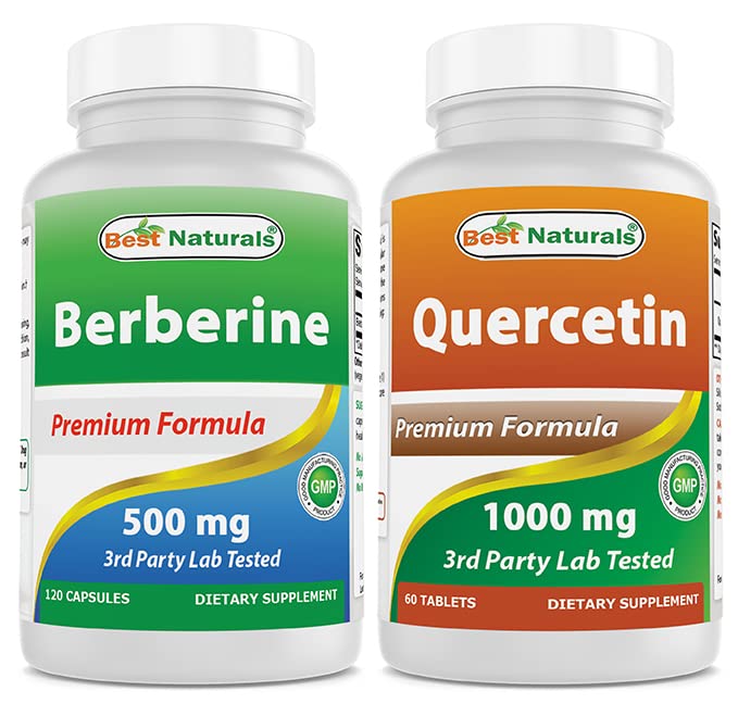 Best Naturals Βερβερίνη 500m & Quercetin 1000 mg