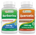 Best Naturals Berberine 500m & Quercetin 1000 mg