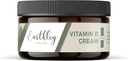 Earthley Wellness Vitamin D Cream, Φυσική Τοπική Βιταμίνη D με Βιταμίνες A, D, & K2, Heart Health, Skin Health και Εγκυμοσύνη, Cod Liver Oil Base (4 oz, Vitamin D Cream)