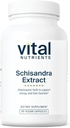 Vital Nutrients - Schisandra Extract - Liver, Immune, Energy, and Endurance Support - 90 Vegetarian Capsules per Bottle - 1000 mg