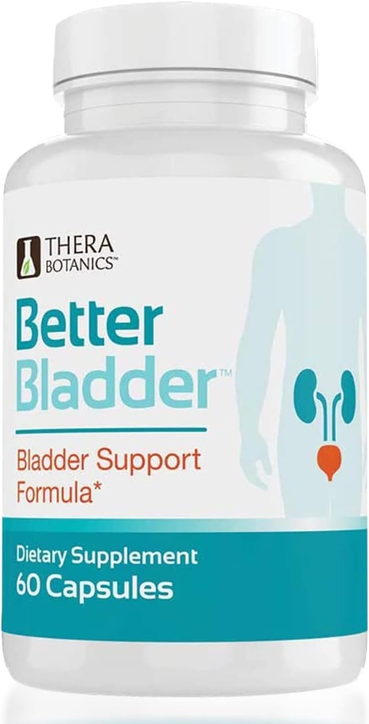 Better Bladder Control Supplement for Women & Men – Bladder Support Supplement to Help Reduce Urinary Leaks, Frequency & Urgency - 60 Count (1 Bottle)