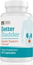 Better Bladder Control Supplement for Women & Men – Bladder Support Supplement to Help Reduce Urinary Leaks, Frequency & Urgency - 60 Count (1 Bottle)