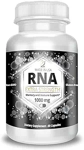 ACTIF RNA Extra Strength 1000 Mg, RNA Supplement with Memory and Immune Support, 60 Κάψουλες