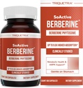 SoActive Berberine 550mg: 9.6X Υψηλότερη απορρόφηση, Κλινικά Σπουδασμένη, Βελτιστοποιημένη Φυτοσωμία 