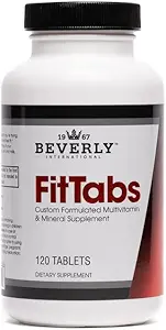 Beverly International Fit Tabs Daily Multi-Vitamin/Mineral with Iron Peptonate,120 Tablets. (30 Services) Notice The Difference. Μην Χάνετε τα Υγιή Οφέλη. Το μυαλό και το σώμα σας είναι προτεραιότητα.