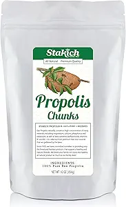 Stakich Bee Propolis Chunks - Αγνή, φυσική - 1 λίρα (16 ουγγιά)