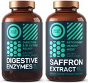 WILD FUEL Digestive Enzymes και Saffron Extract Κάψουλες Διατροφικό πακέτο