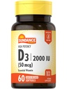 Sundance Βιταμίνη D3 2000 IU 