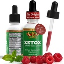 ZETOX | Zeolite Detox for Kids and Adults | Enhanced with Methyl Vitamin B12 and D3 | Premium Grade Liquid Clinoptilolite Zeolite Drops | Supports Gentle Daily Detox, Energy, and Focus (60 Servings)