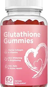 Glutathione Δερματική Φροντίδα - Δέρμα Φωτισμός - Gummies Collagen - Αντιγηραντική L-Glutathione - Θαλάσσιο Κολλαγόνο & Βιταμίνες