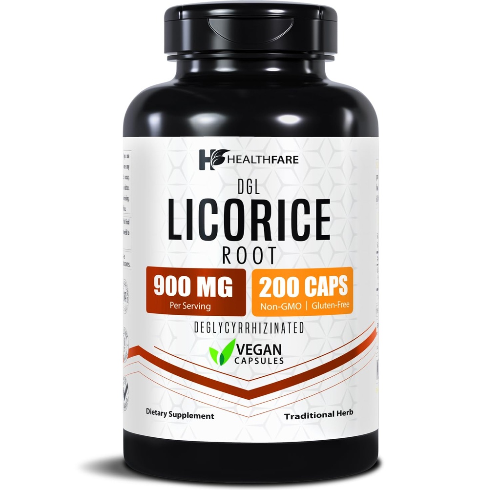 Healthfare εκχύλισμα ρίζας γλυκόριζας 900mg 