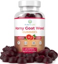 Potent Horny Goat Weed for Men and Women (Max Potency Chews 800mg), Horny Goat Weed Extract Gummies for Energy Management, Performance and Stamina - Vegan, Gluten-Free, Natural Grapefruit Flavor