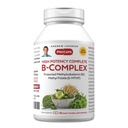 ANDREW LESSMAN Υψηλή ισχύς B-Complex 60 κάψουλες - με υψηλά επίπεδα Folate Complex και Biotin, προάγει την Κυτταρική ανάπτυξη, την ενέργεια, την ανοσοποιητική λειτουργία, την αποτοξίνωση, τον λιπώδη μεταβολισμό και περισσότερα