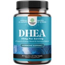 DHEA συμπλήρωμα για γυναίκες & άνδρες - καθαρό DHEA 50mg για ισορροπία ορμονών, βελτιώνει τη σταθερότητα διάθεσης, λειτουργία εγκεφάλου, ανοσοποιητικό σύστημα, ενέργεια & γονιμότητα - κάψουλες Dehydroepiandrosterone για ενήλικες - 60 Ct