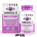 Viteyes AARDS 2 + Omega-3 Macular Health Formula Softgels, Triple Strength Omega-3 (650 mg EPA, 350 mg DHA), Eye Health Vitamin for Vision Protection, 90 Softgels