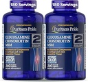 Puritan's Pride Glucosamine Chondroitin MSM Dietary Supplement for Joint Health, 360 Coated Caplets