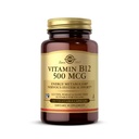 Solgar Vitamin B12 500 mcg - 100 κάψουλες λαχανικών - Ενέργεια Μεταβολισμός & Υποστήριξη νευρικού συστήματος - Μη ΓΤΟ, Vegan, Γλουτένη & Γαλακτοκομικά, Kosher, Hanal - 100 Σερβιέτες