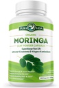 PURA VIDA MORINGA Κάψουλες Ενιαίας Προέλευσης Moringa Σκόνη Βιολογικό. Καθαρό φύλλο Moringa. Ενέργεια, Μεταβολισμός, & Ανοσολογική Υποστήριξη. 120ct. 500mg Caps.