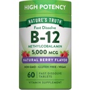 Nature's Truth B12 Βιταμίνη 5000 mcg 