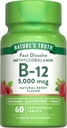 Nature's Truth B12 Βιταμίνη 5000 mcg 