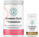 Γυναικείο δέμα ζωτικότητας - 7 Mushroom Complex & Women's Daily 7 Essentials for Complete Wellness