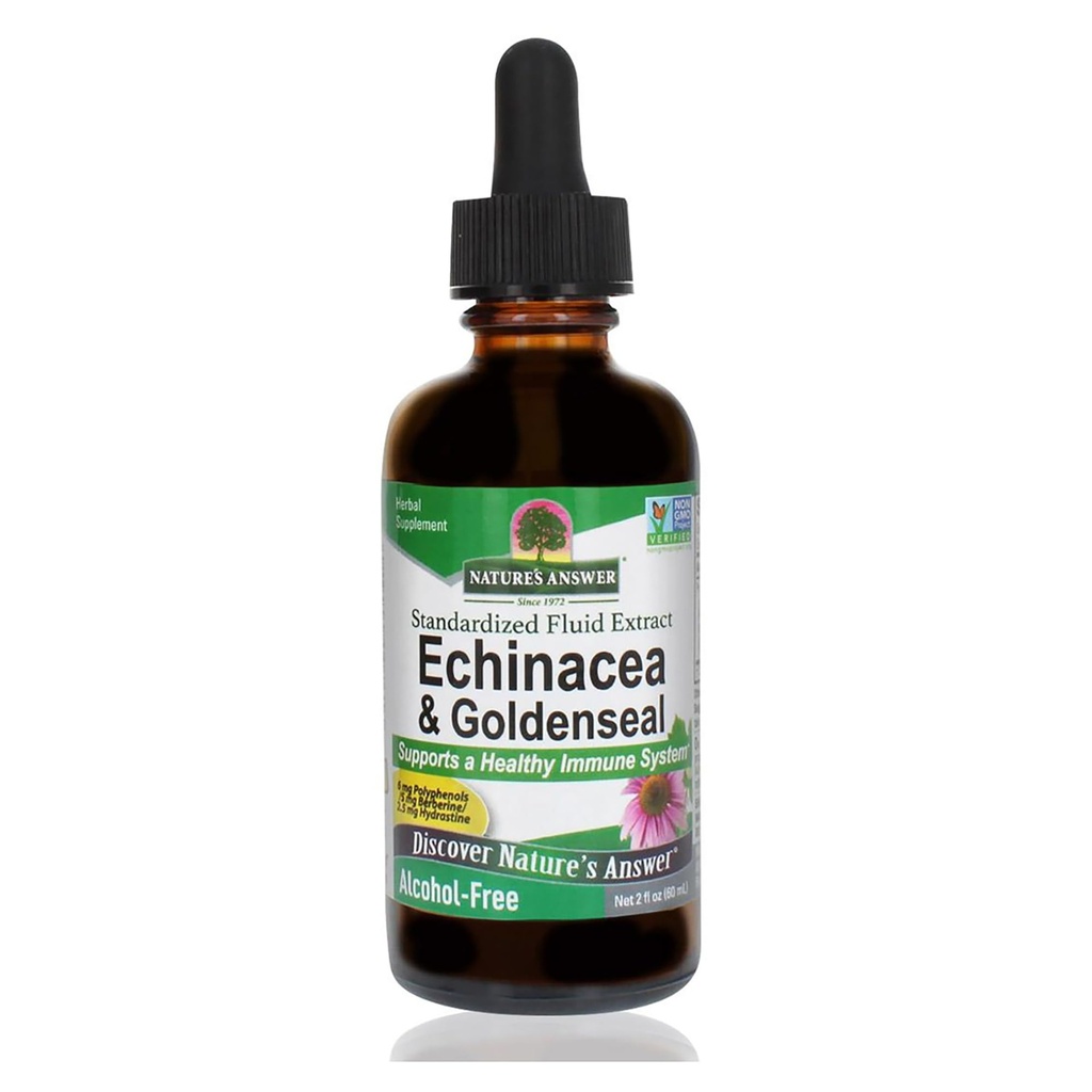 Απάντηση της φύσης Enchinacea & Goldseal 