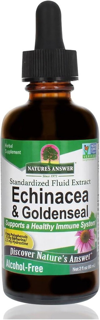Απάντηση της φύσης Enchinacea & Goldseal 