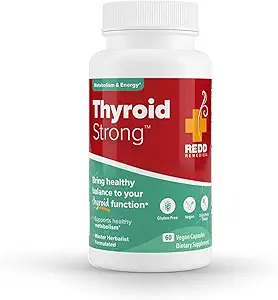 Reddd Remedes, Thyroid Strong, υποστηρίζει υγιή Thyroid λειτουργία και ισορροπία, 60 Vegan κάψουλες