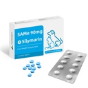 Same 90 for Dogs & Cats – Liver Support Supplement with Milk Thistle – Helps with Joint Health, Liver Detox, and Mobility – Ideal for Cats and Small & Medium Dogs