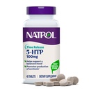 Natrol 5-HTP 100mg, συμπλήρωμα διατροφής βοηθά στην υποστήριξη μιας ισορροπημένης διάθεσης, 90 δισκία απελευθέρωσης χρόνου, 22-45 Ημέρα προσφοράς