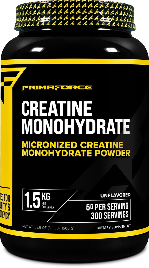 Primaforce Creatine Monohydrate Supplement – 1,5 KG - Μικρονωμένη Κόνις