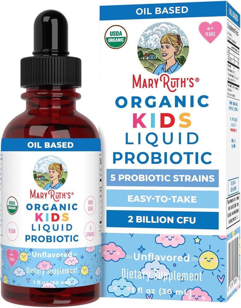 MaryRuth Organics Kids Probiotic Liquid Drops 
