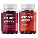 HAVASU NUTRITION Nitric Oxide Gummies με L-αργινίνη και Beet Root (1 Μήνας Προμήθεια) & Beet Root Gummies με COQ10 & Ρόδι (1 Μήνας Προμήθεια)