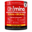 Ω!μίνο Essential Amino Acids συμπλήρωμα. Τροπική σκόνη χωρίς διεγερτικό. Και οι 9 ΕΑΑ, BCAAs και το τέλειο Amino για τις προπονήσεις, Amino Energy, και να οικοδομήσουμε τους μυς, και να ανακτήσουμε πιο γρήγορα.