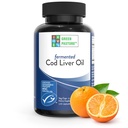 Πράσινο πάστας ζύμωσης Cod Ήπαρ Oil Orange Γεύση 120 Caps