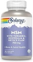 Καψάκια Solaray MSM, 750 mg, 180