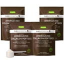Igennus 100% Grass Fed Bovine Collagen Protein Powder, Highest Grade Hydrolyzed Collagen Peptides Τύποι 1, 2 & 3, για γυναίκες & άνδρες, μη-GMO, Free Range, Clean Label, Easy Mix, 4 x 40 Services