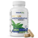 Φυσικό Cure Labs Premium Androographis Paniculata Extract 1.200mg με 100mg Ανδρογραφολίδες Vegan Κάψουλες για την υποστήριξη του ανοσοποιητικού και του πυθμένου, μη ΓΤΟ, Χωρίς γλουτένη, φυτικό συμπλήρωμα διατροφής