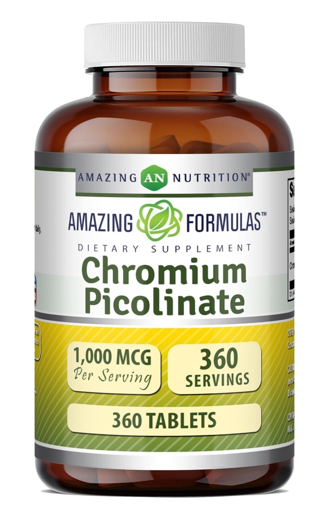 Amazing Formulas Chromium Picolinate 1000 Mcg 