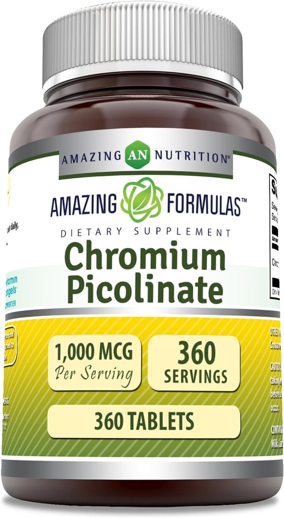Amazing Formulas Chromium Picolinate 1000 Mcg 