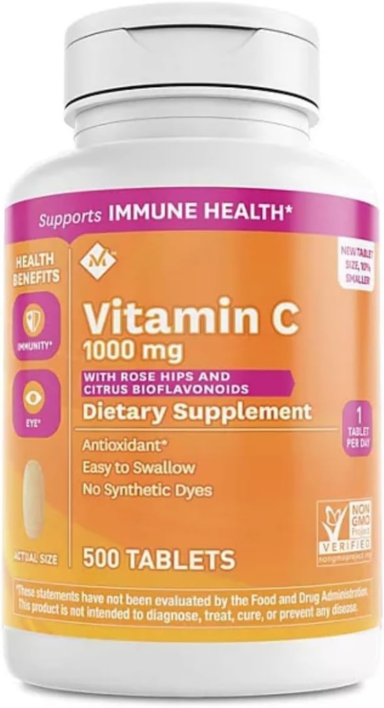 Mark Vitamin C 1000 mg μέλος με Roseοχίπ και Citrus Bioflavonoids (500 ct.)
