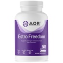 AOR, Estro Ελευθερία, Vegan, Φυσικό συμπλήρωμα για την υποστήριξη της υγιούς ισορροπίας των οιστρογόνων και υγιή, τακτική εμμηνόρροια, 60 κάψουλες (30 εξυπηρετούν)