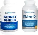 Kidney Shield Support Omega 3 Kidney Cleanse Kidney-D Supplement Vitamin D Bundle