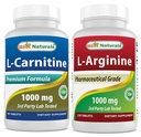 Best Naturals L-καρνιτίνη 1000mg & L-αργινίνη 1000 mg